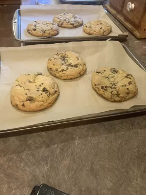 Bakery Style Chocolate Chip Cookies