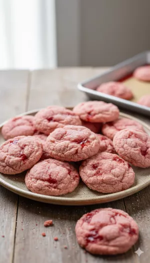 Strawberry Sugar Cookies